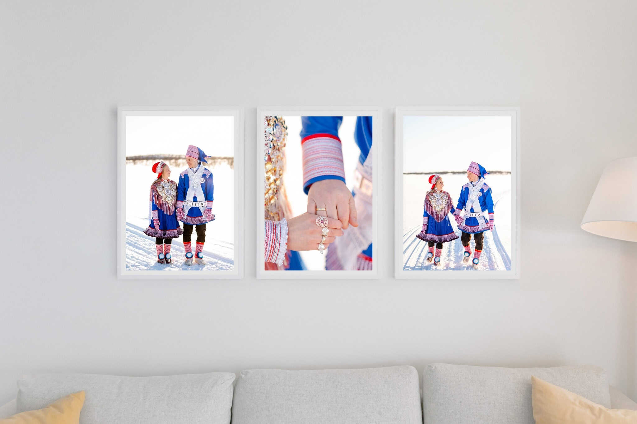 veggbilde bryllup fotografering anne katja gaup 1